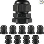 PENGLIN Cable Glands 1/2" NPT Nylon Cable Connector, Strain Relief Cord by PENGLIN