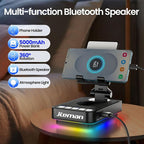 JTEMAN Gifts for Men Women Phone Stand Bluetooth Speaker - Image 2