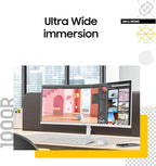 Samsung 34” ViewFinity Series Ultra-WQHD 1000R Curved Computer Monitor - Image 4