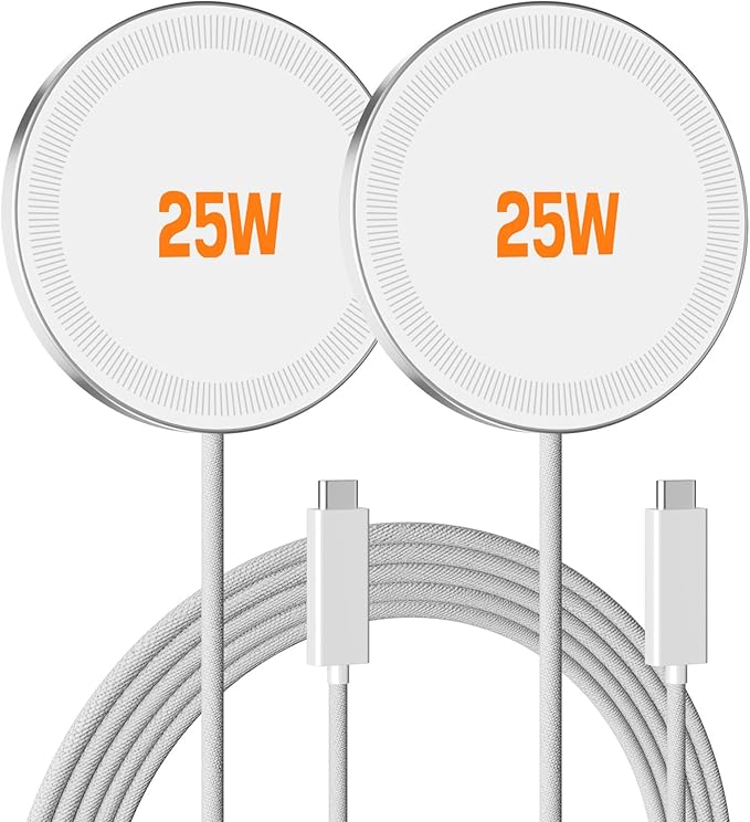 25W Magnetic Wireless Charger: Fast Charging Pad by SMILESTATION