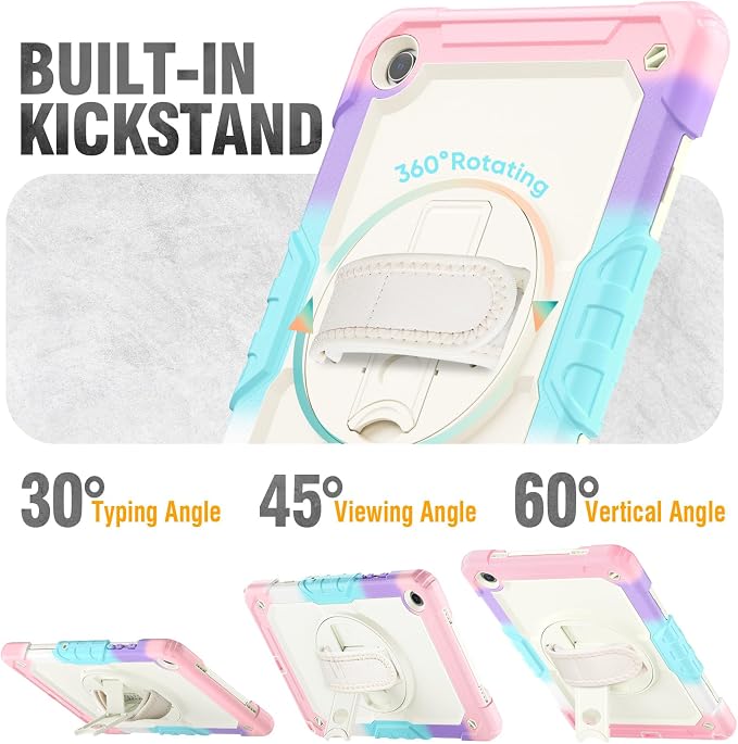 HXCASEAC Case for Samsung Galaxy Tab A9+ Plus 11 Inch, Protective - Image 4