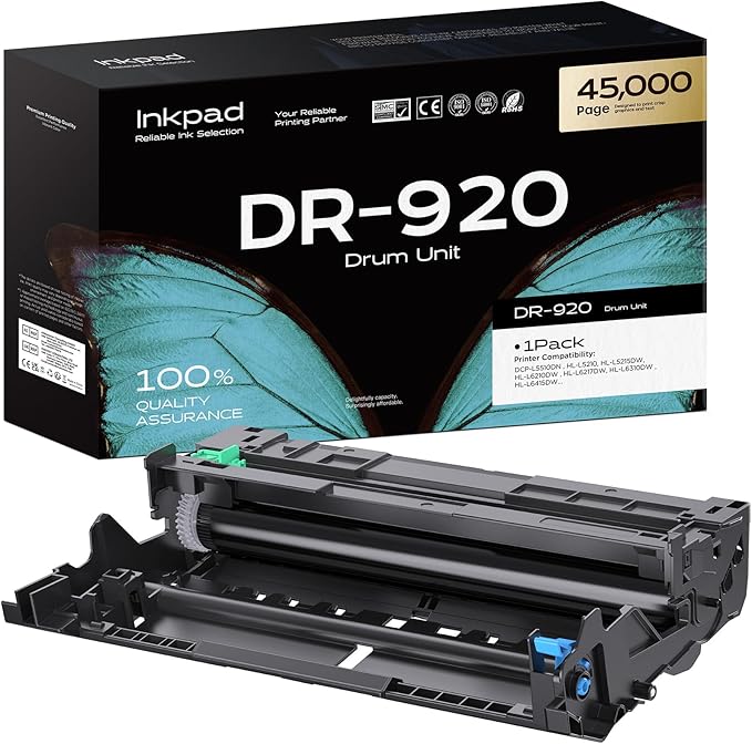 DR920 HL-L6210DW Drum Unit Replacement by iNKPAD