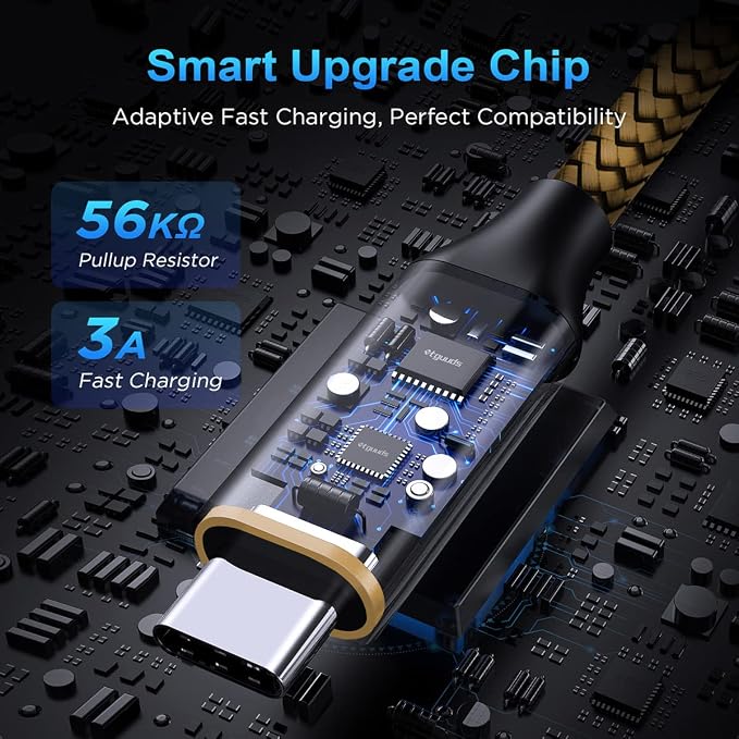 etguuds 6ft USB A to USB C Cable 3A Fast Charging, - Image 2