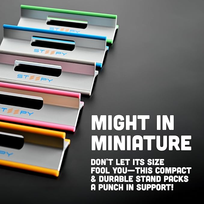 Steepy Portable Laptop Stand for Desk – Adjustable Height, & Portable Laptop - Image 9