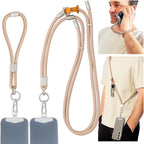 Pulpo 2-in-1 Cell Phone Wrist Strap and Lanyard Dusty Pink by Pulpo