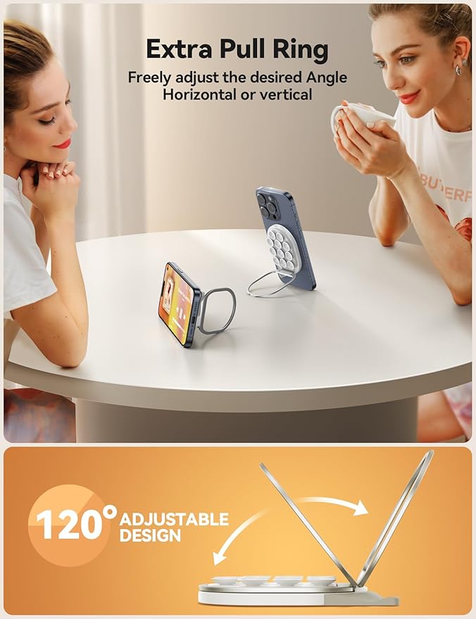 JOYROOM Suction Cup Phone Mount, Magsafe Phone Grip - Image 6