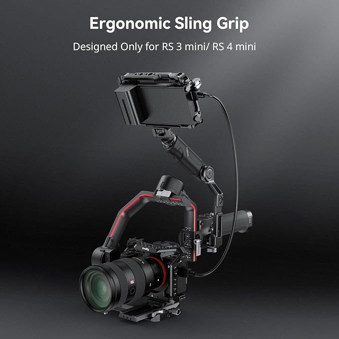 SmallRig Plastic Lightweight Adjustable Handle Sling Handgrip Only - Image 4