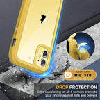 Miracase Glass Series for iPhone 11 Case 6.1 inch, Upgraded Full-Body Rugged - Image 3