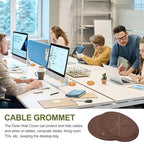 PATIKIL Desk Grommet 3-3/16", Deep Brown - Image 7