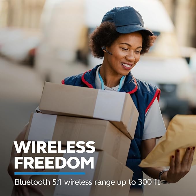 BlueParrott M300-XT SE Mono Bluetooth Wireless Headphones 80% Noise Canceling - Image 4