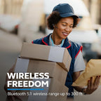 BlueParrott M300-XT SE Mono Bluetooth Wireless Headphones 80% Noise Canceling - Image 4