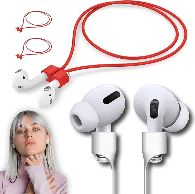 Ultra Strong Magnetic Airpod Pro Strap Anti-Lost Cord Sports Lanyard Compatible by Unknown