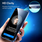 ESR 3 Pack for iPhone 12, iPhone 12 Pro Screen Protector, HD Clear Tempered - Image 7