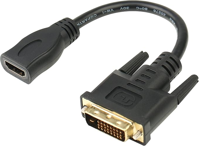 Bi-Directional HDMI Female to DVI-D Male Adapter, 1080P DVI to HDMI Conveter - Image 2