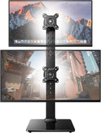 HUANUO Dual Monitor Stand for 13 to 34 Inch, Max Load 44 lbs, Vertical Monitor by HUANUO