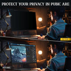 Magnetic Computer Privacy Screen 24 inch, Hanging Privacy Screen - Image 8