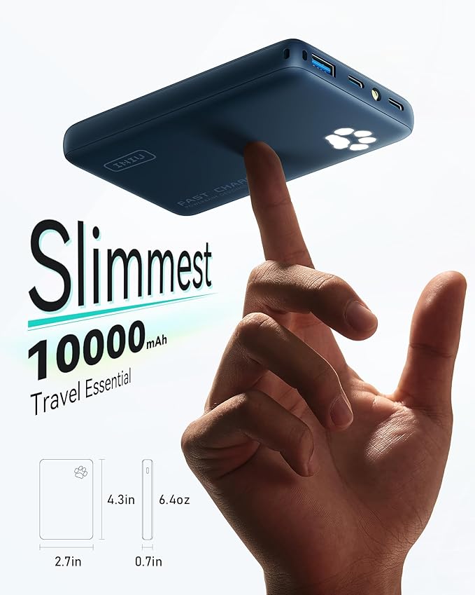 INIU 45W Fast Charging Portable Charger, 40% Smaller 10000mAh - Image 2