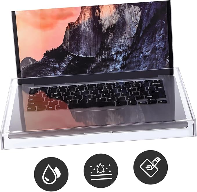 Transparent Acrylic Keyboard Cover - Image 2