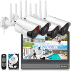 5MP Wireless Security Camera System by WEILAILIFE