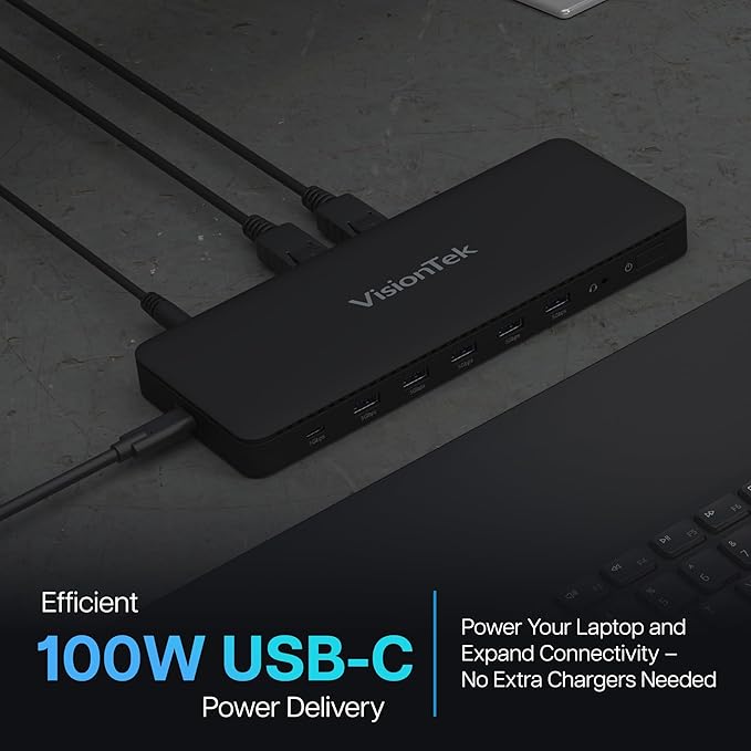 VisionTek VT4600DL Laptop Docking Station - Image 6