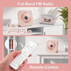 Gueray CD Player Portable Bluetooth Desktop CD Player - Image 6
