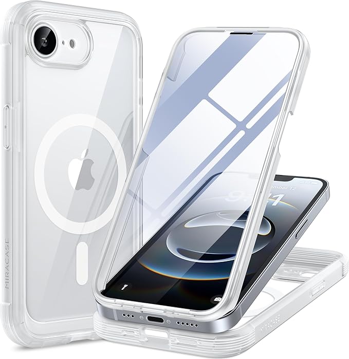 Miracase Magnetic for iPhone 16e Case Full-Body Phone by Miracase