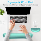 Dapesuom Enlarge Keyboard Wrist Rest, Memory Foam Wrist Cushion - Image 6