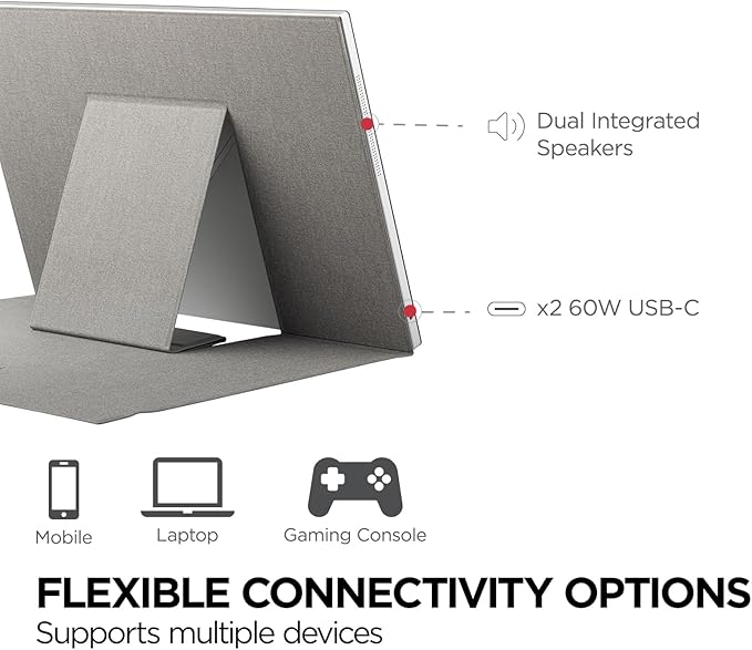ViewSonic VG1656N 16 Inch 1200p IPS Wireless Portable Monitor - Image 8