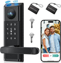 Video Smart Lock with Camera & Doorbell, 5-in-1 Keyless Entry Door Lock with by CAMCAMP