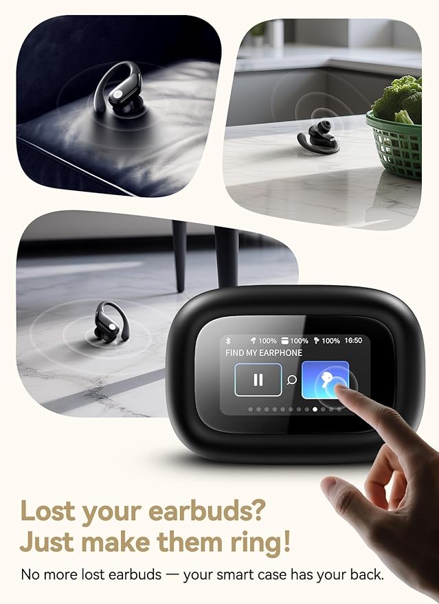 Wireless Earbuds, ENC Noise Cancelling Sport Ear Buds - Image 4