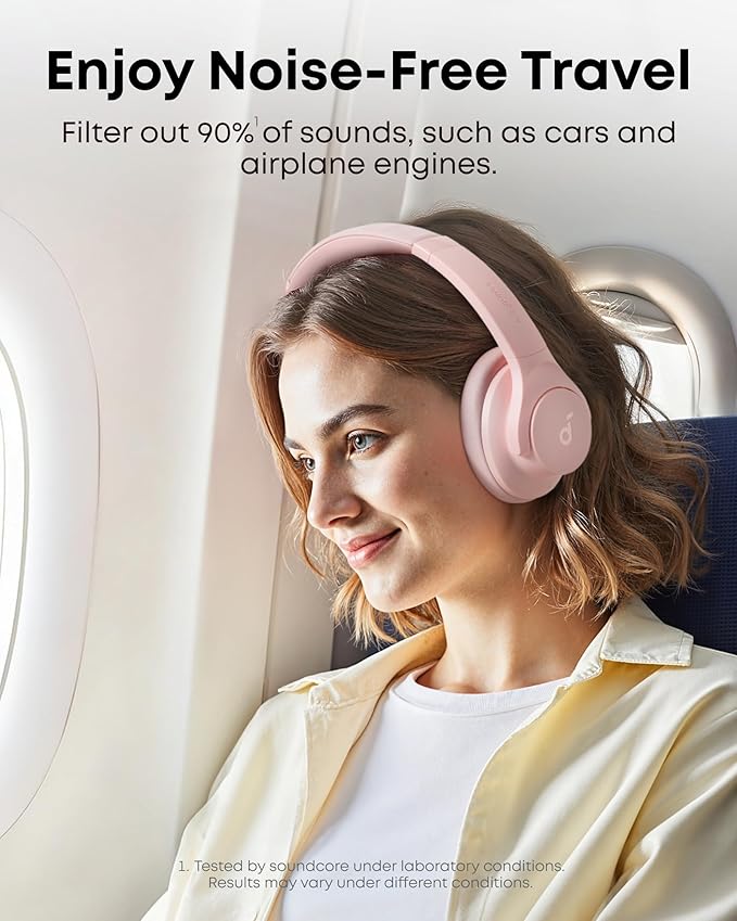 Soundcore by Anker Q20i Hybrid Active Noise Cancelling Headphones, Wireless - Image 2