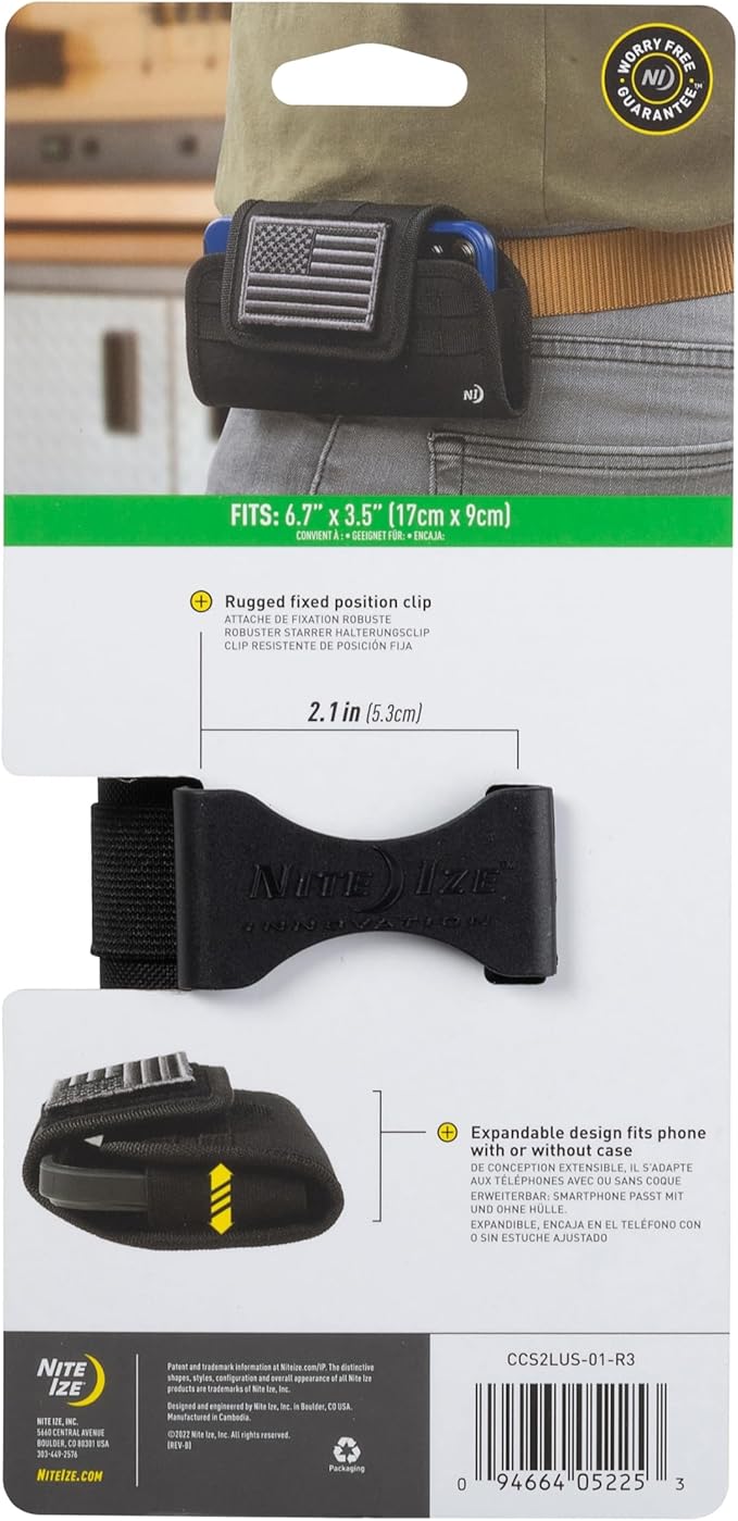 Clip Case Horizontal Universal Phone Holster - Image 6
