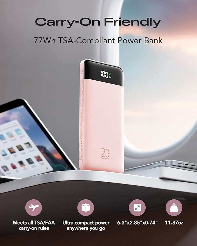 Orfeika 20000mAh Power Bank Fast Charging, Portable Charger - Image 6