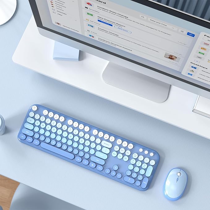 KNOWSQT Wireless Keyboard Mouse Combo - Image 7