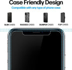 Power Theory Designed for iPhone X, iPhone Xs Screen Protector Tempered Glass - Image 4