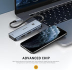 Docking Station USB C to Dual HDMI Adapter, MOKiN USB C Hub Dual HDMI Monitors - Image 5