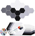 Mollywell Hexagon Acoustic Panels, High Density, Soundproofing, Decorative by Mollywell