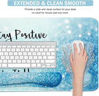 Large Mouse Pad and Keyboard Wrist Rest, Desk Pad - Image 3