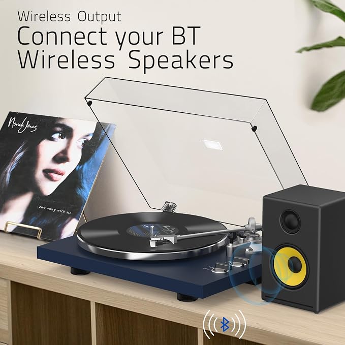 Turntables Belt-Drive Record Player - Image 5