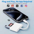 USB C SD Card Reader, 3-in-1 SD Card Adapter - Image 5