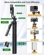 71" Cell Phone Tripod & Selfie Stick, - Image 7