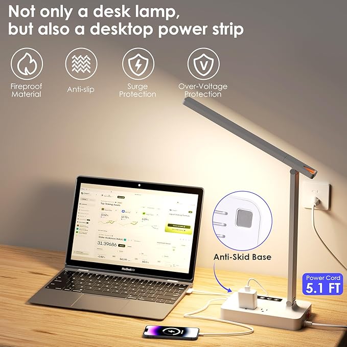 Infiway LED Desk Lamps for Home Office: Desk Lamp - Image 3