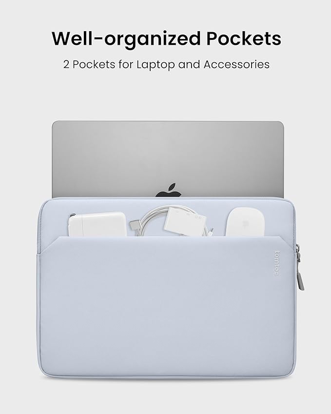 tomtoc Slim Laptop Sleeve for 14-inch MacBook Pro M4/M3/M2/M1 Pro/Max 2024-2021 - Image 3
