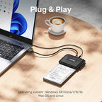 Unitek SATA/IDE to USB 3.0 Adapter, IDE Hard Drive Adapter Kit Recovery - Image 7