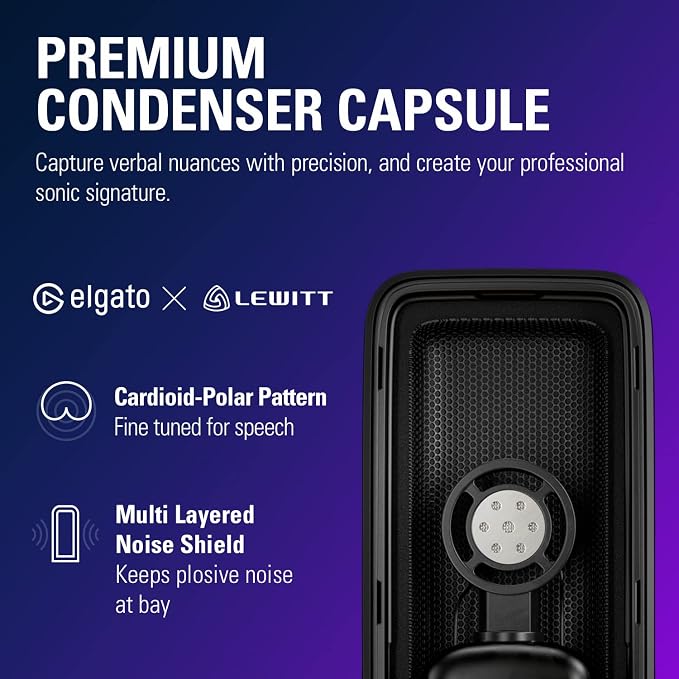 Elgato Wave:3 - Premium Studio Quality USB Condenser Microphone - Image 4