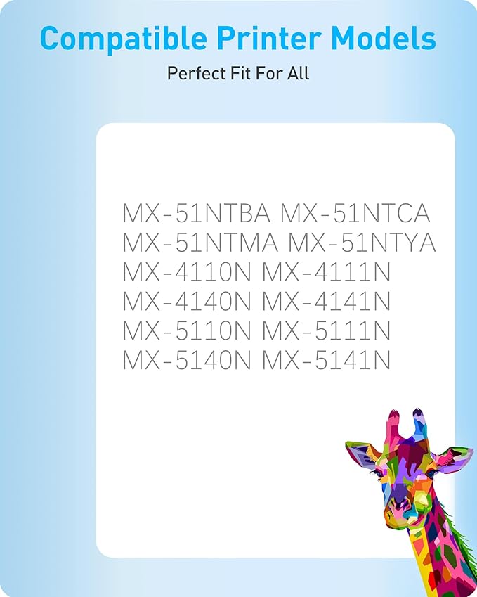 MasaiMara MX51NT MX-51NT Compatible High Yeild Toner Cartridge - Image 2