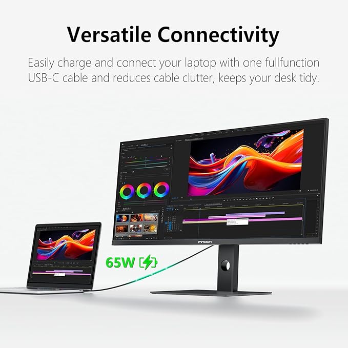 INNOCN 40 Inch 5K 5120 x 2160p Ultrawide Monitor - Image 4