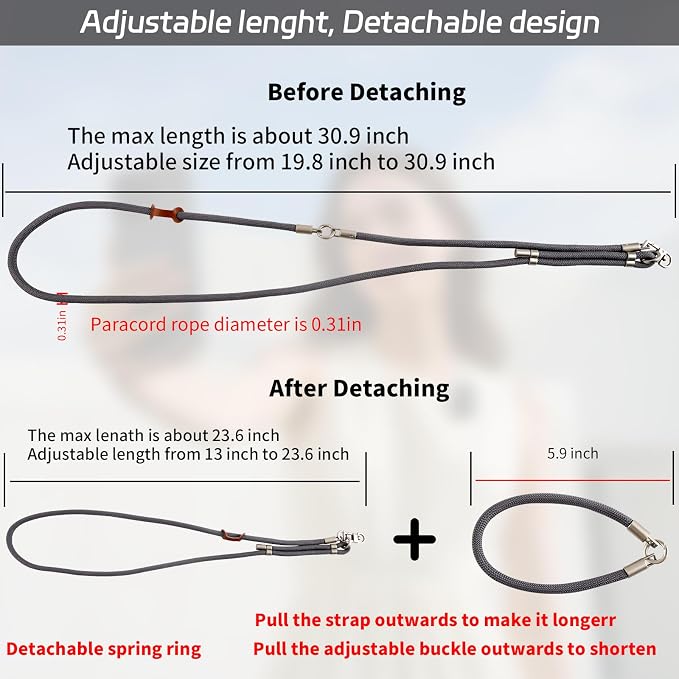 3-in-1 Adjustable Phone Lanyard Crossbody Cell Phone Neck Strap Universal - Image 2