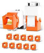 AMPCOM CAT6 RJ45 Keystone Jack by AMPCOM