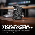 Statik MagStack Pro USB C to USB C Cable, Magnetic Type C Charger Fast Charging - Image 8